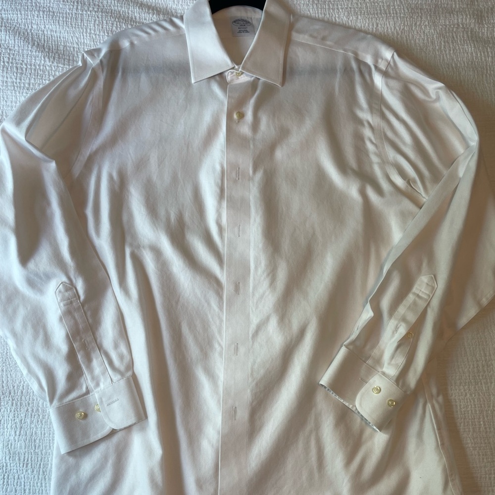 White Brooks Brothers Button Down